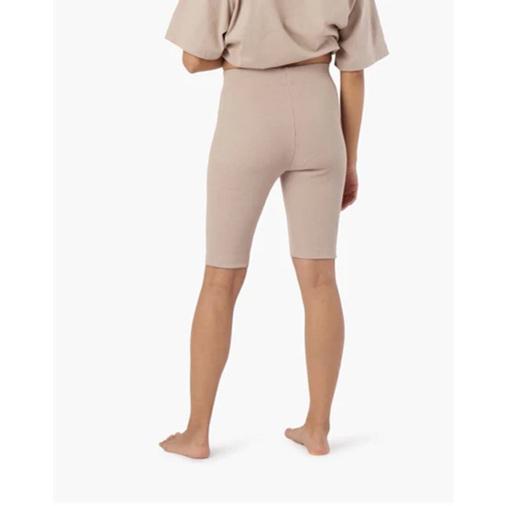 TKEES The Biker Short Sandy Taupe Size 2 / S NWT - Picture 3 of 7